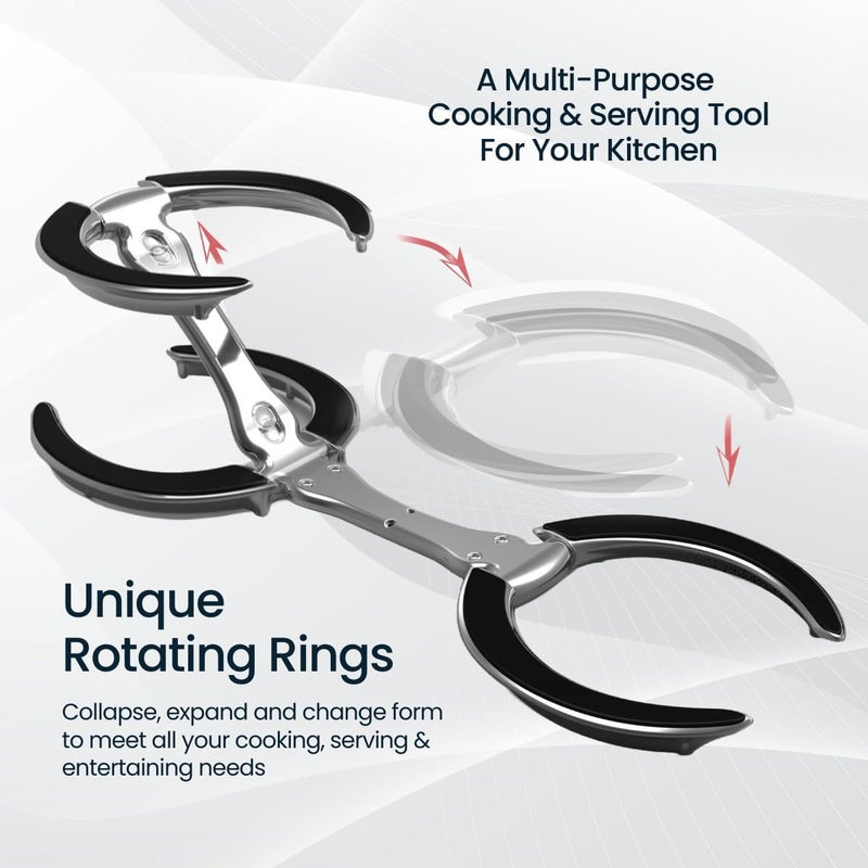 Trivae Pot Lid Holder – 4-in-1 Pot Lid Holder While Cooking, Pan Lid Holder, Trivet & Cake Stand – Versatile Kitchen Tool for Hot Pots, Serving & Display – Space-Saving, Heat-Resistant Stand - Image 5